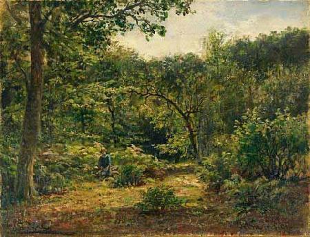 Hermann Eschke Landschaft auf Vilm Sweden oil painting art